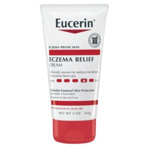Eczema Cream Eucerin Eczema Relief 5 oz. Tube Unscented Cream