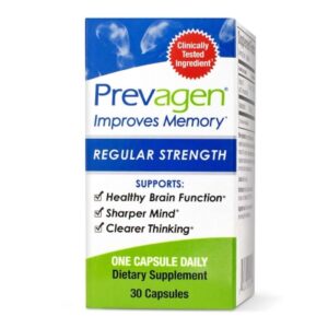 Brain Health Supplement Prevagen Vitamin D / Apoaequorin 50 mcg – 10 mg Strength Capsule 30 per Bottle