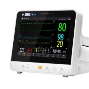 Patient Monitor MDPro Guardian Plus Monitoring ECG, NIBP, Pulse Rated, Respiration, Masimo SpO2, Sidestream CO2, Temperature AC Power / Battery Operated