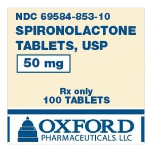 Spironolactone 50 mg Tablet 100 Tablets