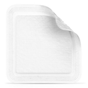 Super Absorbent Dressing Duramax S Silicone Adhesive 4 X 4 Inch Square