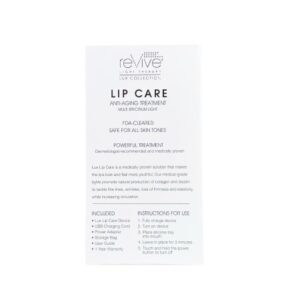 Lip Light Therapy Device reVive Light Therapy Lux Collection Lip Care NonSterile