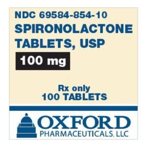 Spironolactone 100 mg Tablet 100 Tablets