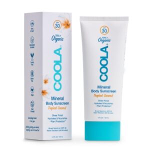 Sunscreen COOLA Mineral Body SPF 30 Lotion 5 oz. Tube