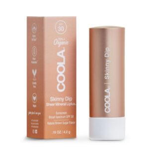 Tinted Lip Balm with Sunscreen Mineral Liplux 0.15 oz. Tube