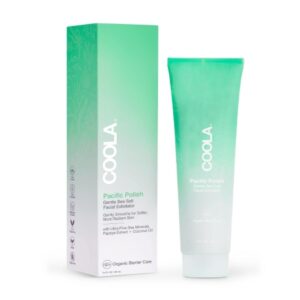 Facial Cleanser Coola Pacific Polish Gentle Sea Salt Exfoliator Cream 3.4 oz. Tube Scented