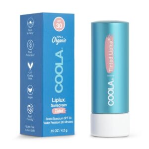 Tinted Lip Balm with Sunscreen Classic Liplux 0.15 oz. Tube