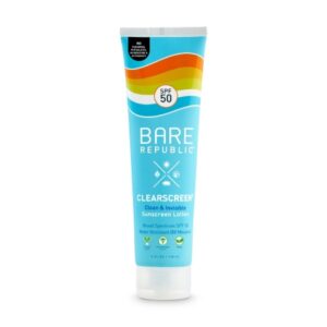 Sunscreen BARE RepublicClearscreen SPF 50 Lotion 5 oz. Tube