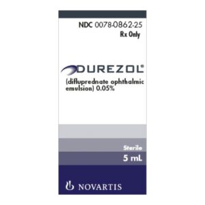 Durezol Difluprednate 0.05% Emulsion 5 mL