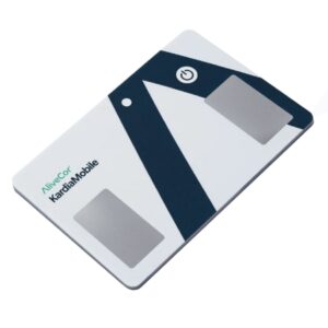 ECG Mobile Card KardiaMobile Card Battery Operated Smart Phone Display Resting
