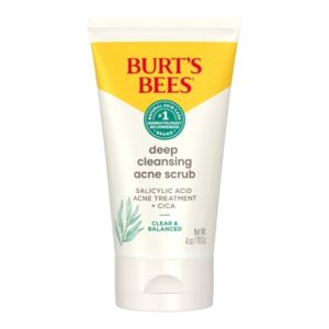 Acne Treatment Burt’s Bees Natural Acne Solutions 4 oz. Scrub