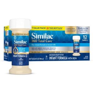 Infant Formula Similac 360 Total Care Unflavored 2 oz. Bottle Liquid