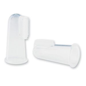 Finger Tootbrush SmileCare White Infant / Toddler Silicone