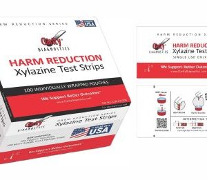 Drug Identification Test Kit Clarity Harm Reduction Xylazine 100 Tests Non-Regulated