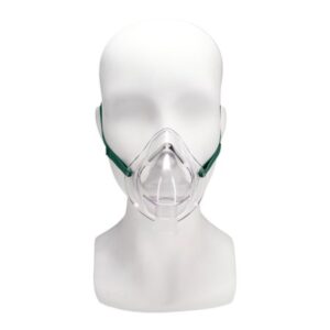 Oxygen Mask Salter Labs Nasal / Oral Style Infant Adjustable Head Strap / Nose Clip