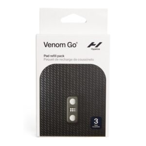 Replacement Heat and Massage Therapy Pad Hyperice 3 Pads / 0.3 X 3 X 5 Inch