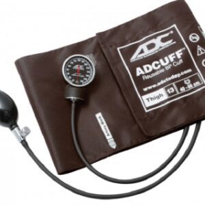 Aneroid Sphygmomanometer with Cuff ADC Thigh Cuff Nylon Cuff 40 to 46 cm Pocket Aneroid