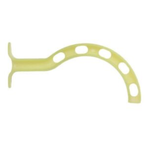 Berman Oropharyngeal Airway SunMed Yellow 90 mm Length Size 4 NonSterile Adult