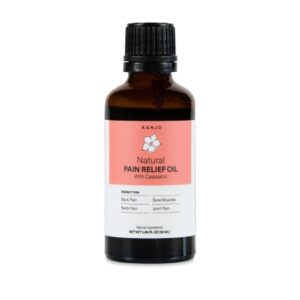 Topical Pain Relief Kanjo 0.15% Strength Capsaicin Topical Oil 1.65 oz.