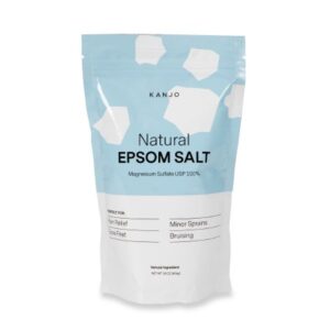 Epsom Salt Magnesium Sulfate USP Kanjo Granules 1 lb. Pouch