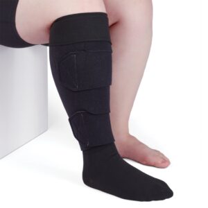 Compression Wrap circaid juxtalite HD Large / Long Black Lower Leg