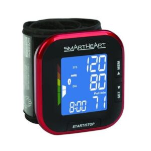 Digital Blood Pressure Monitor Smartheart Adult Cuff 5.5  X 7.6 Inch Mobile