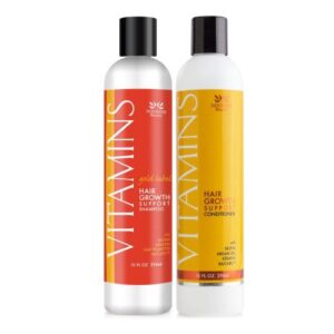 Shampoo and Conditioner Nourish Beaut? Premium Vitamins Hair Growth Support 10 oz. Flip Top Bottle Scented