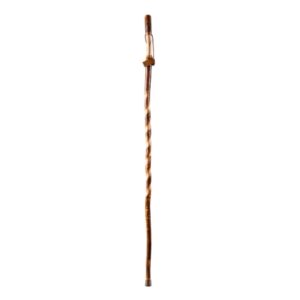 Walking Stick Brazos Twisted Wood 41 Inch Height Hickory