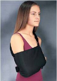 Shoulder Immobilizer Velpeau X-Large Cotton / Foam Hook and Loop Closure