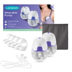 Hands Free Double Electric Breast Pump Lansinoh