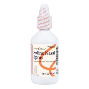 Saline Nasal Spray Foster & Thrive 0.65% Strength 1.5 oz.