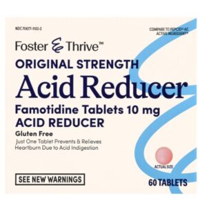 Antacid Foster & Thrive 10 mg Strength Tablet 60 per Box