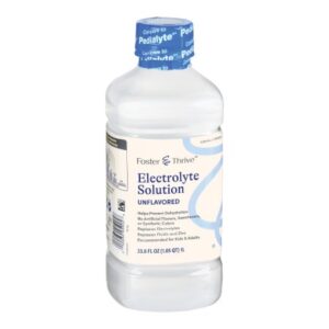 Oral Electrolyte Solution Foster & Thrive Unflavored 33.8 oz. Electrolyte