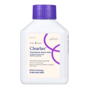Laxative Foster & Thrive Unflavored Powder 17.9 oz. 17 Gram Strength Polyethylene Glycol 3350