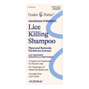 Lice Shampoo Foster & Thrive 4 oz. Bottle Scented