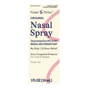 Sinus Relief Foster & Thrive 0.05% Strength Nasal Spray 1 oz.