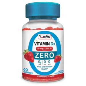 Diabetic Vitamin Supplement Geri-Care Vitamin D3 20,000 IU Strength Gummy 60 per Bottle