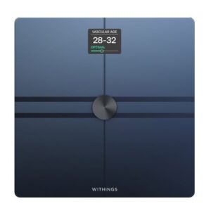Total Body Composition Analyzer Step On Withings Digital Display 5 -> 200kg (9 -> 440lb) Black