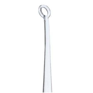 Ear Curette ClearLook AngleLoop Round Handle 4 mm Tip Angled Loop Tip