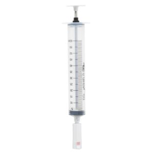 Closed System Transfer Syringe Equashield 60 mL Connector Tip Without Safety