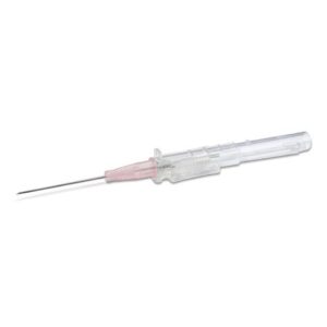 Peripheral IV Catheter Prevent SLS 20 Gauge 1-1/4 Inch Polyurethane Straight Hub Non Blood Control Sliding Safety