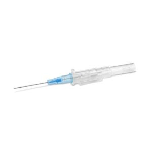 Peripheral IV Catheter Prevent SLS 22 Gauge 1 Inch Polyurethane Straight Hub Non Blood Control Sliding Safety