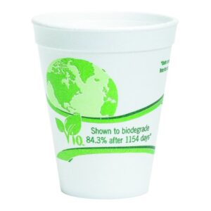 Drinking Cup WinCup 10 oz. White Styrofoam Disposable
