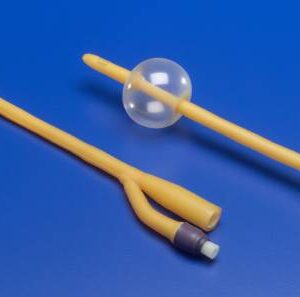 Foley Catheter Ultramer 2-Way Standard Tip 5 cc Balloon 18 Fr. Hydrogel Coated Latex