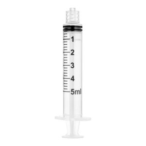 General Purpose Syringe Sol-M 5 mL Luer Lock Tip Without Safety