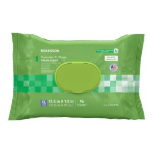 Flushable Personal Wipe McKesson Soft Pack Scented 96 Count