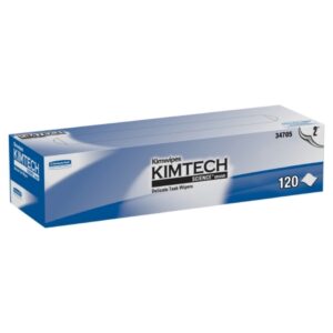 Delicate Task Wipe Kimtech Science Kimwipes Light Duty 120 Count Box 11.22 X 12.3 Inch NonSterile Disposable