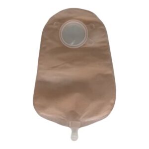 Urostomy Pouch Safe n Simple Two-Piece System 9 Inch Length Without Barrier Drainable