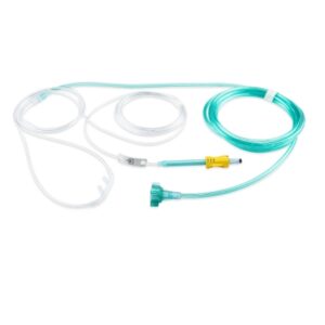 Nasal CO2 Cannula with O2 NomoLine HH Pediatric 2 Meter