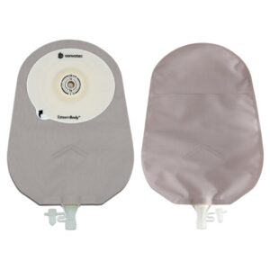 Urostomy Pouch Esteem Body One-Piece System 10 Inch Length Convex, Trim To Fit 10 to 45 mm Stoma